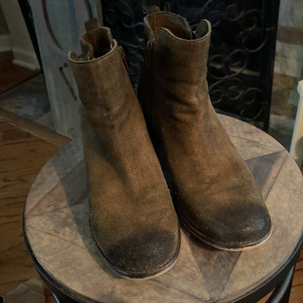 Diba True Java Time Distressed Ankle Booties-9 - image 2